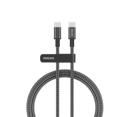 สายชาร์จ PHILIPS รุ่น DLC5030C/00 USB-C TO USB-C ยาว 1 เมตร_0